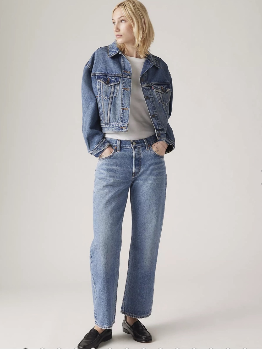Levi's 501 90’s Ankle Jeans NEW w/ tags size 31 - Picture 2 of 8